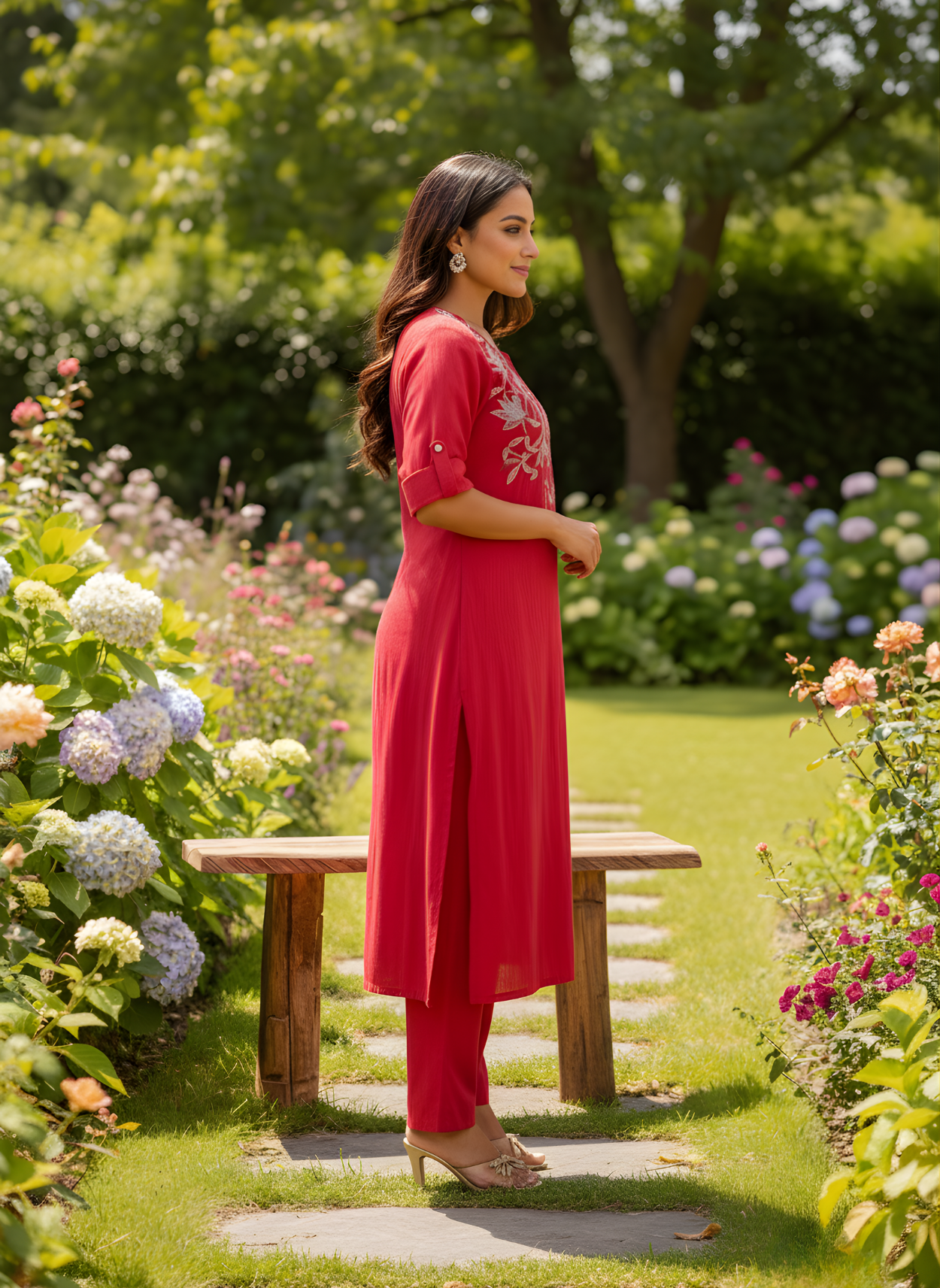 Women pure cotton ethnic dress wholesale supplier