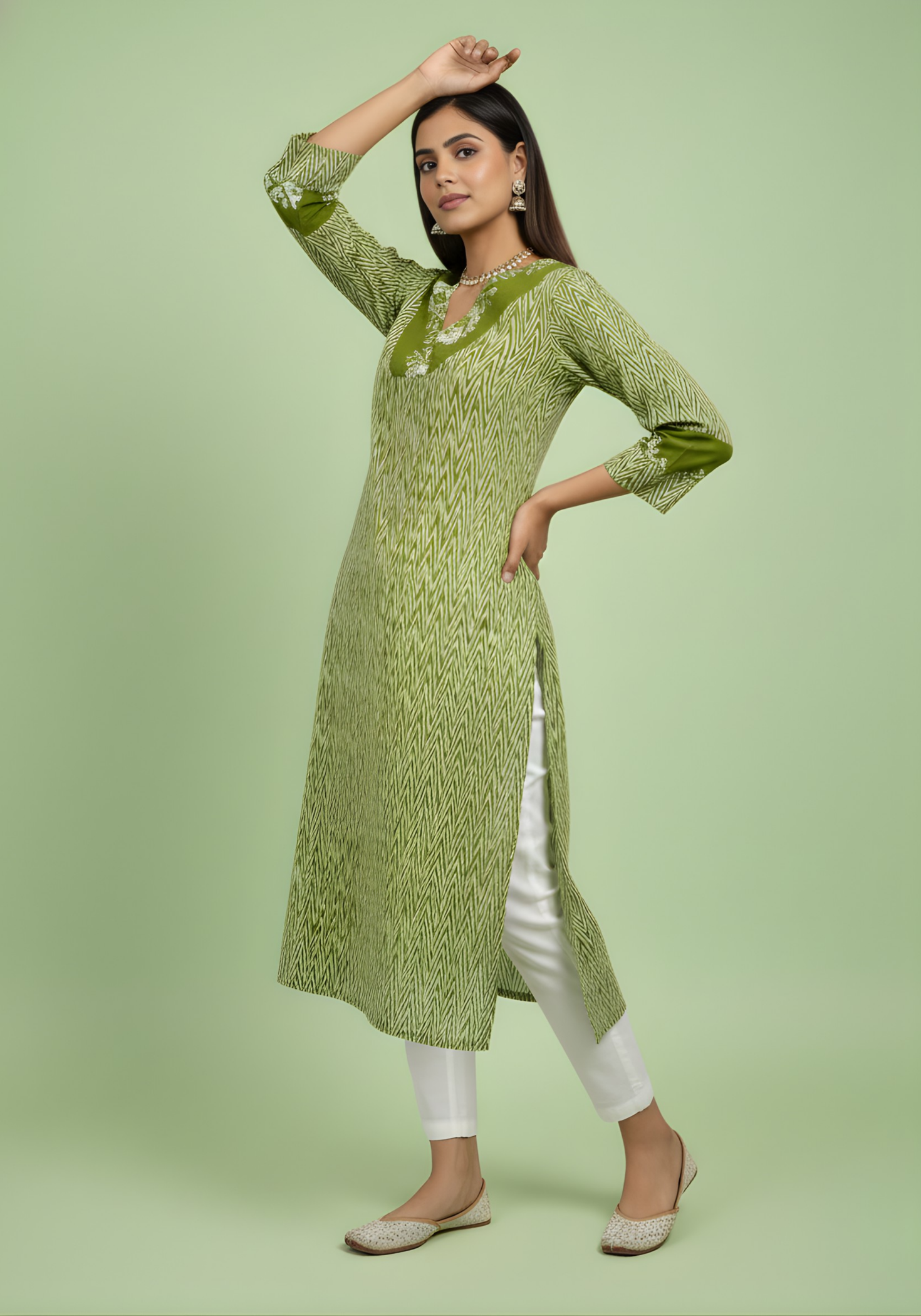 Printed cotton kurti manufacturer for boutiques
