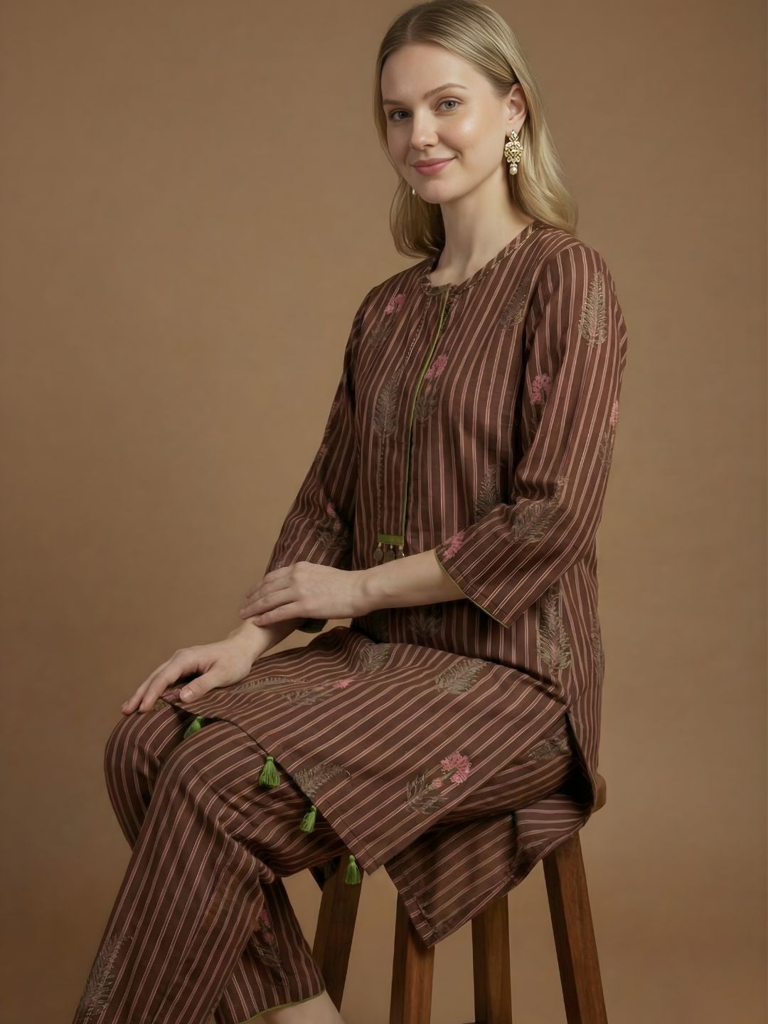 Neelufer Creation women wear manufacturer Jaipur cord set wholesale