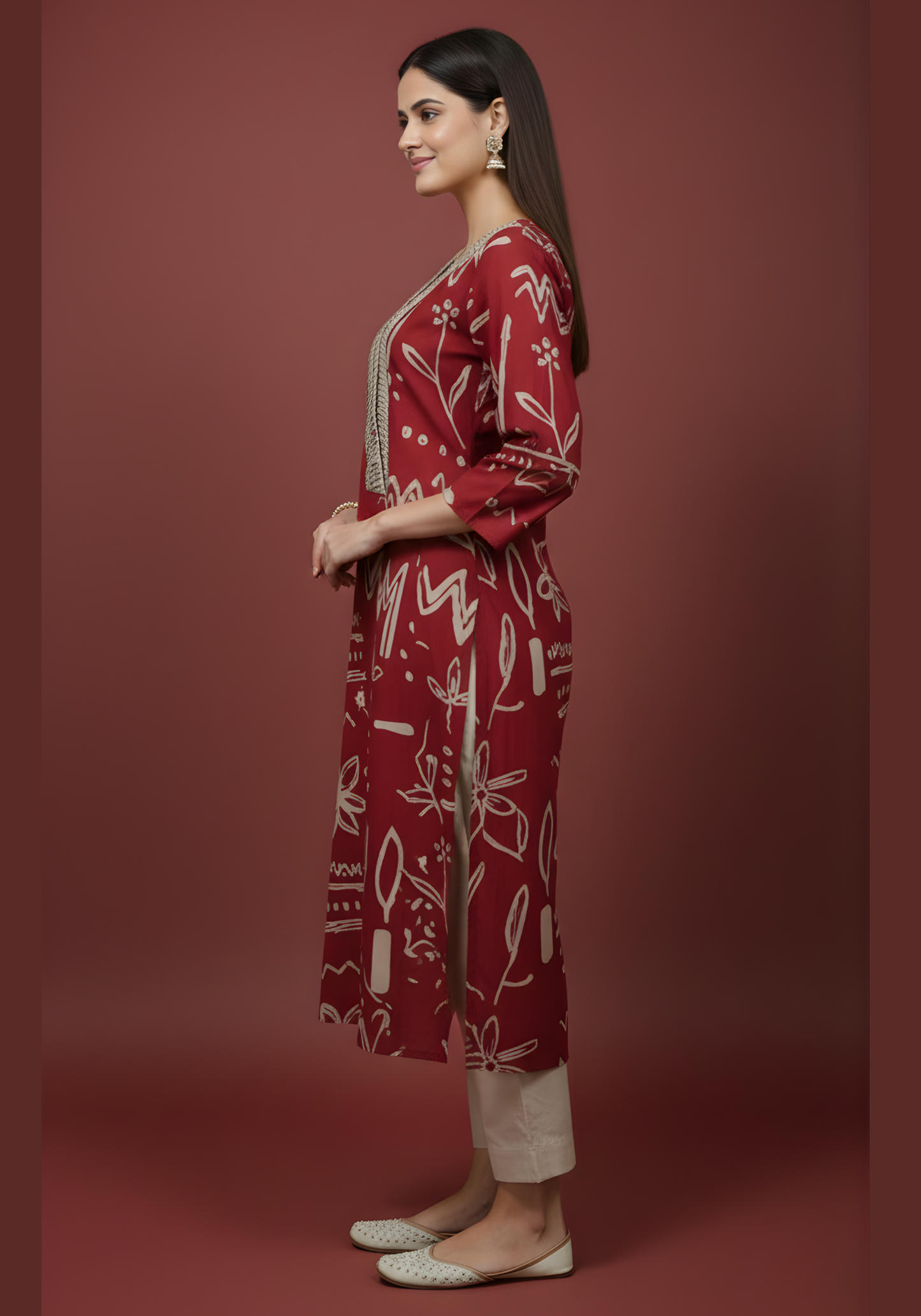 Women ethnic cotton kurta set wholesale supplier