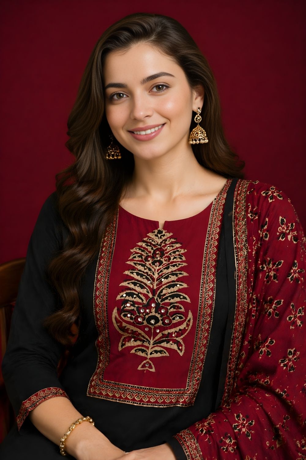 kurti manufacturer Jaipur black cotton ethnic wear wholesale India
