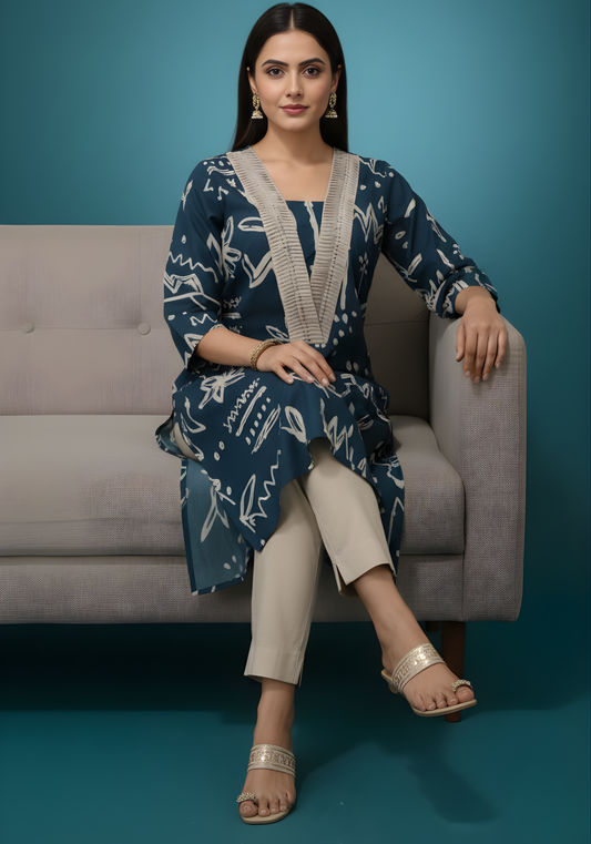Neelufer Creation pure cotton kurta set women wholesale