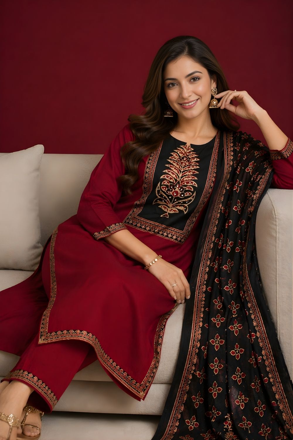 wholesale cotton kurtis supplier women wear bulk supplier India maroon set
kurti manufacturer Jaipur maroon cotton ethnic wear wholesale India