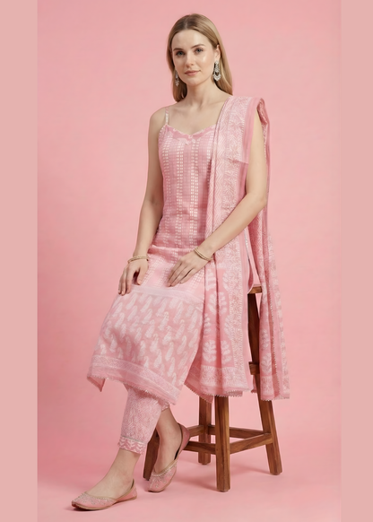 Neelufer Creation summer cotton ethnic wear set