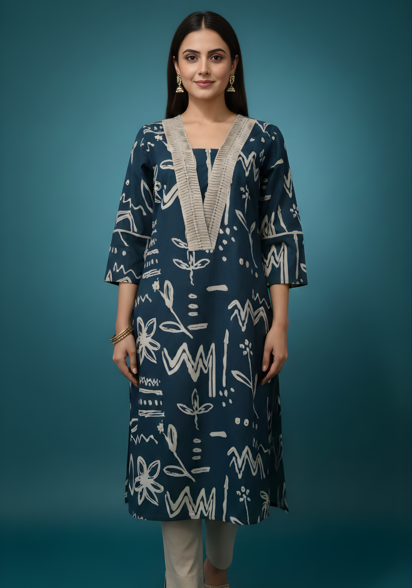 Indian women cotton kurta set manufacturer