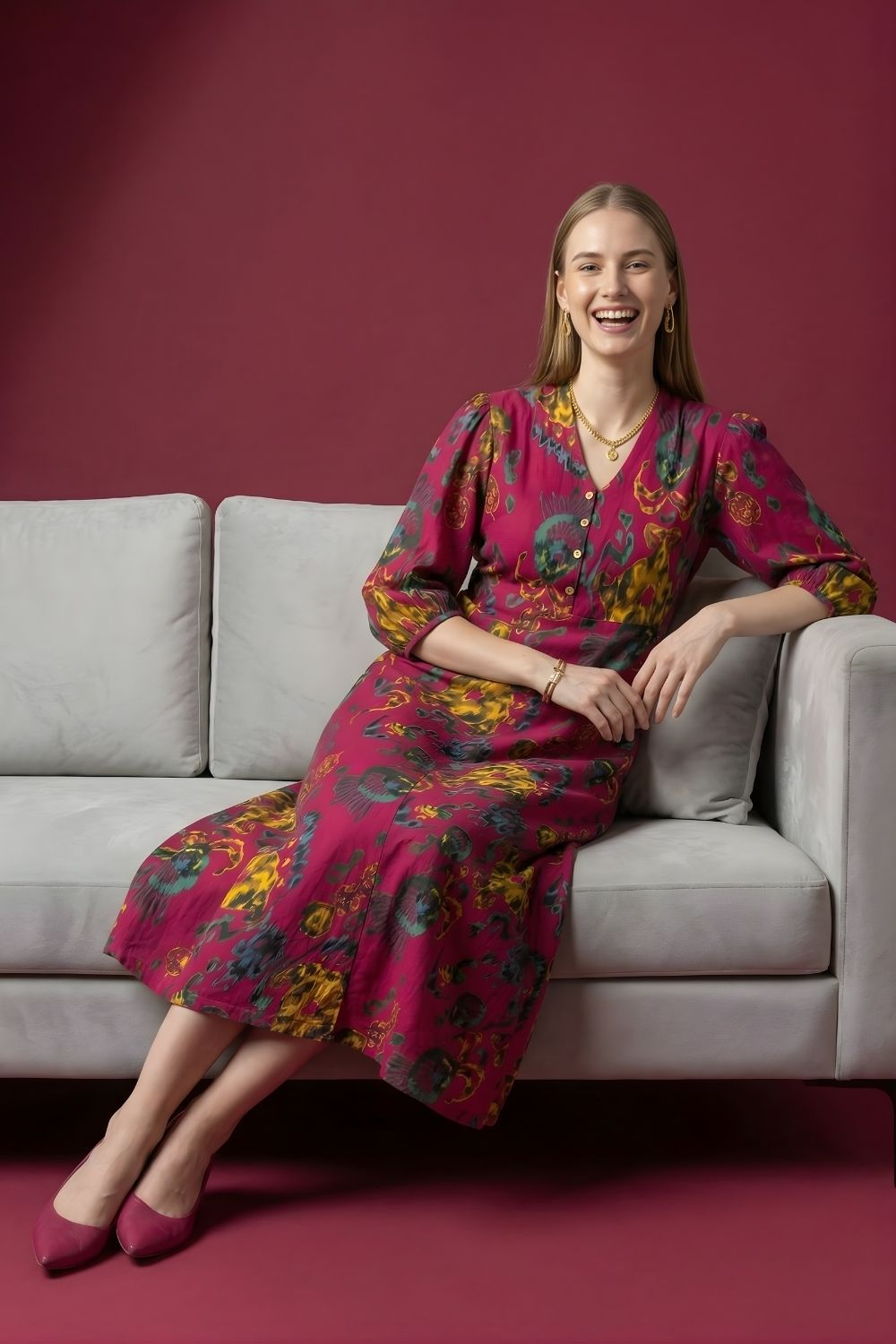 women wear wholesale manufacturer India eco friendly cotton dress