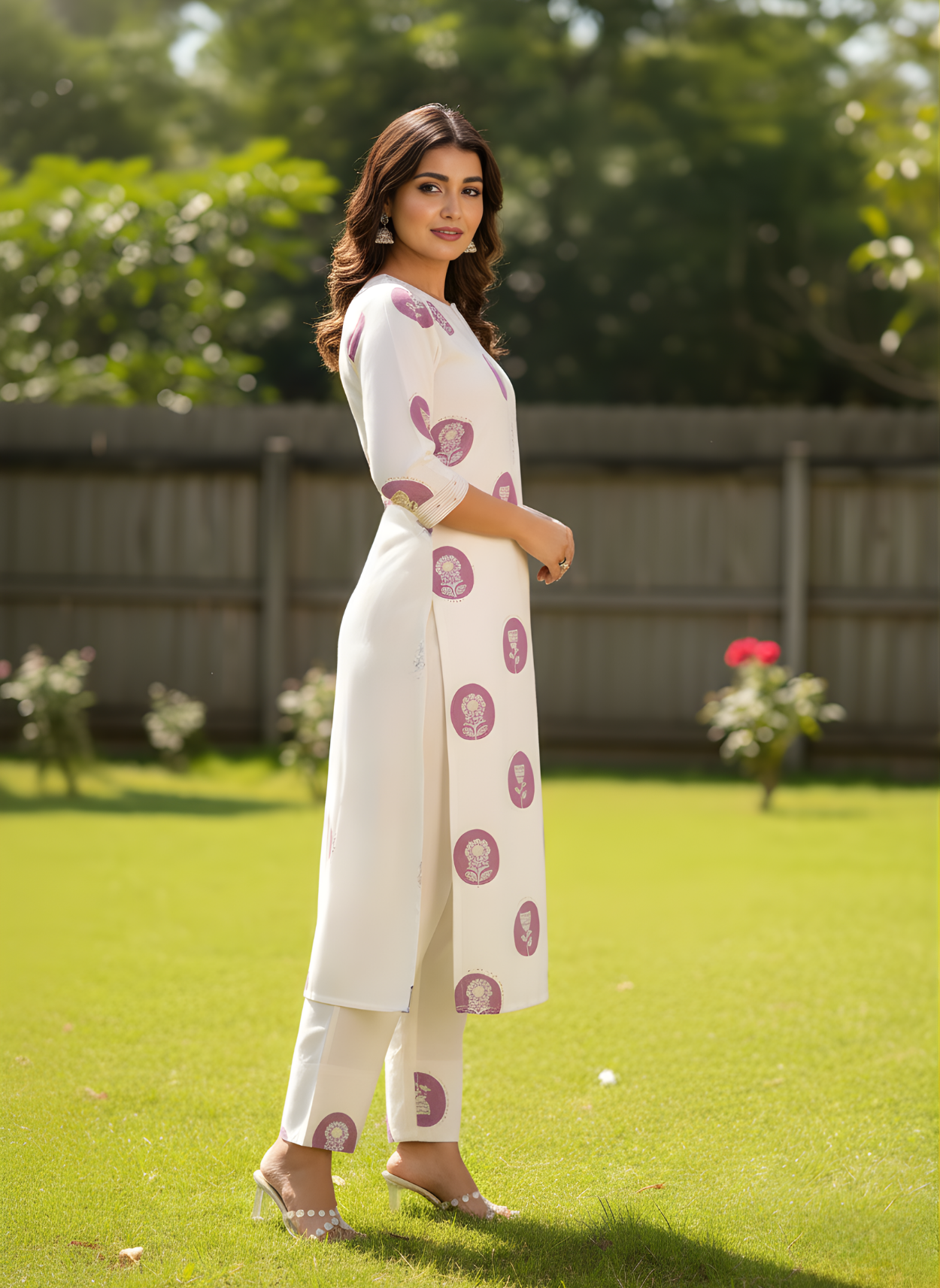 Printed cotton kurta set manufacturer India