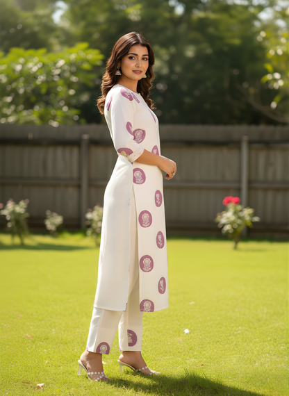 Printed cotton kurta set manufacturer India