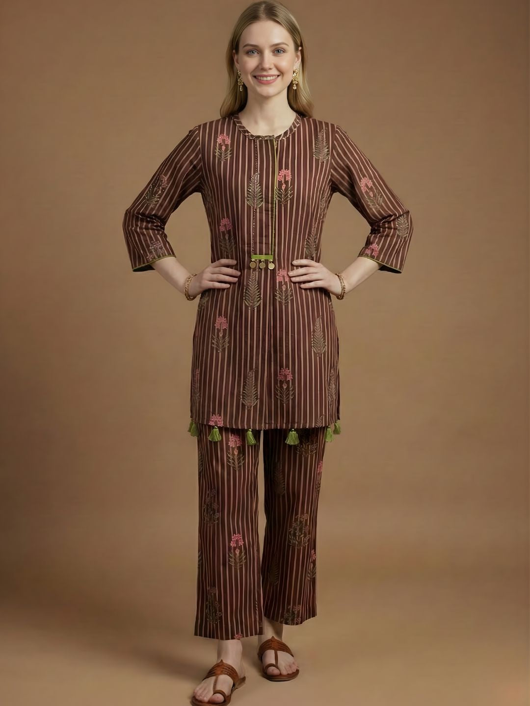 manufacturer direct women wear wholesale cotton cord set India