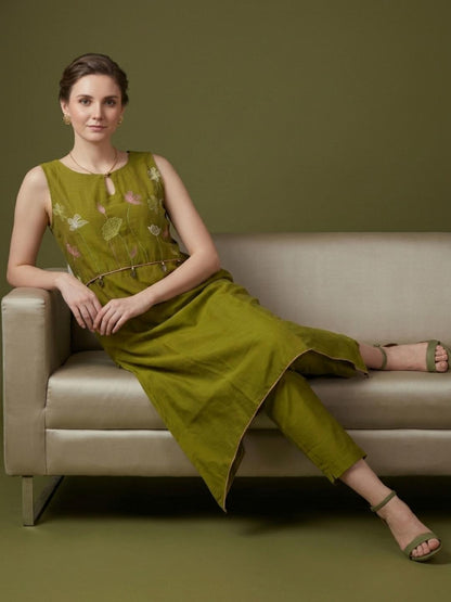 Wholesale Roman Silk Embroidered Kurta Set Manufacturer for Women Wear