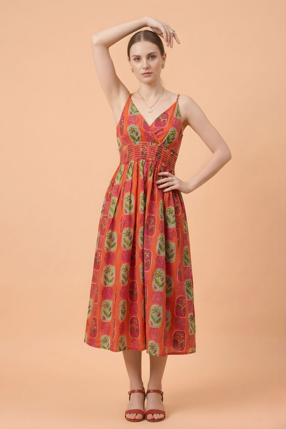 boutique wholesale kurti supplier cotton middy dress India