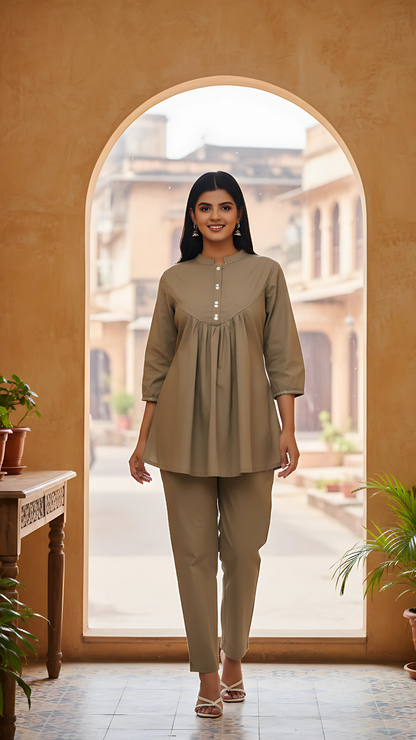 Pure Cotton Women Cord Set – Wholesale Manufacturer Women Wear