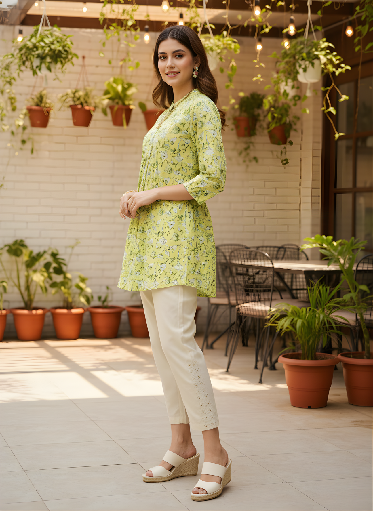 Jaipuri cotton ethnic top manufacturer India