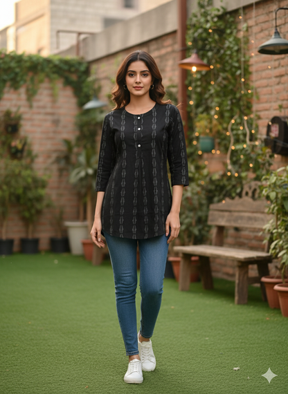 Women’s Cotton Jaipuri Print Top – Wholesale Manufacturer Supply