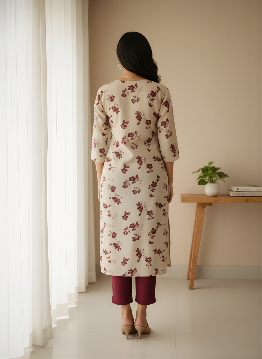 Neelufer Creation cotton kurti set manufacturer India