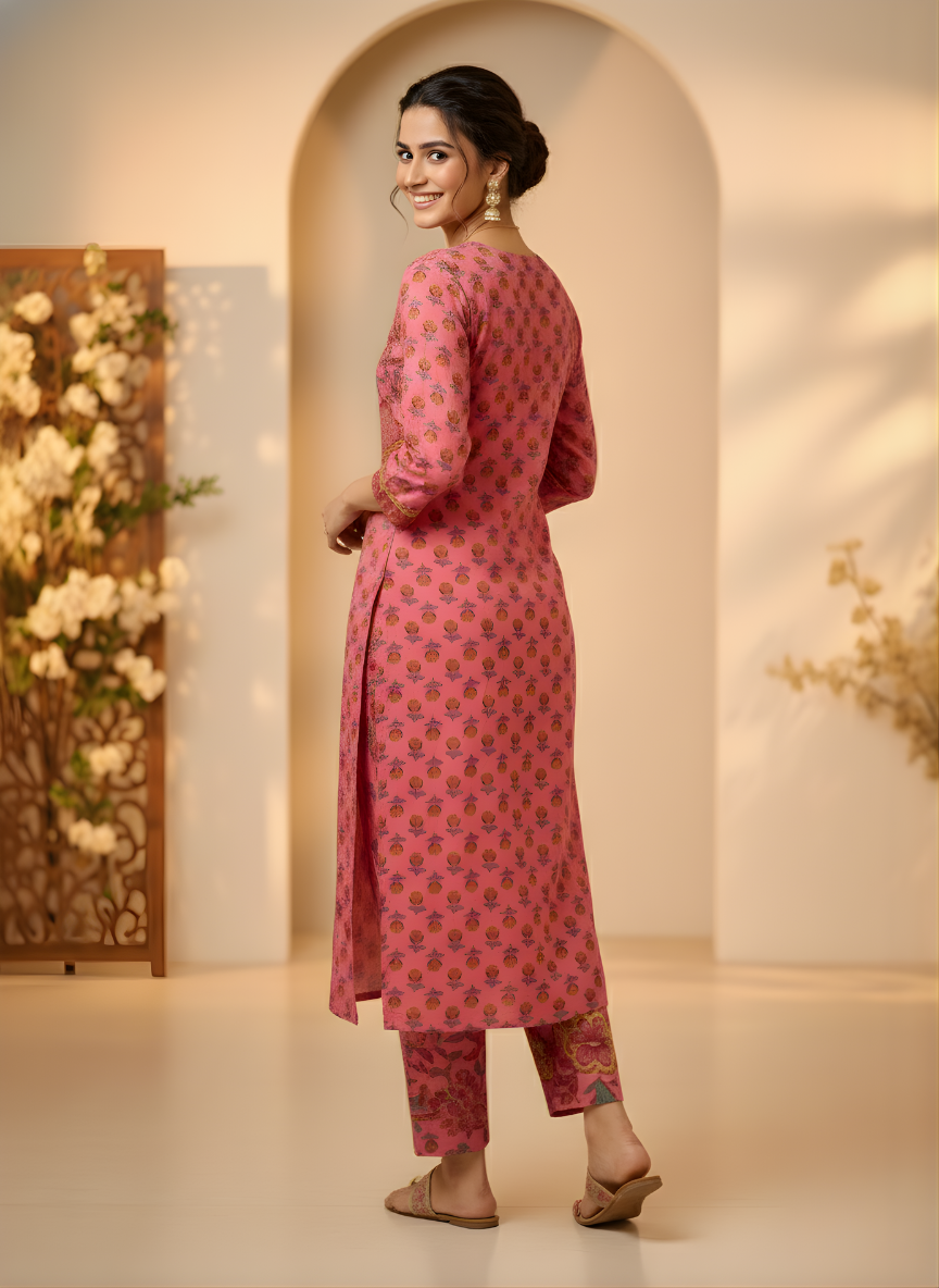 Women cotton kurti set wholesale manufacturer