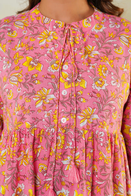 Wholesale pure cotton midi dress for retailers