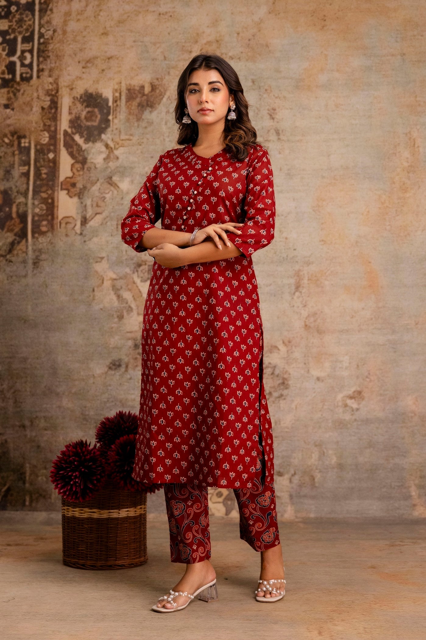 Comfortable office wear kurta set for women