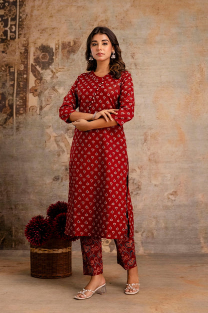 Comfortable office wear kurta set for women