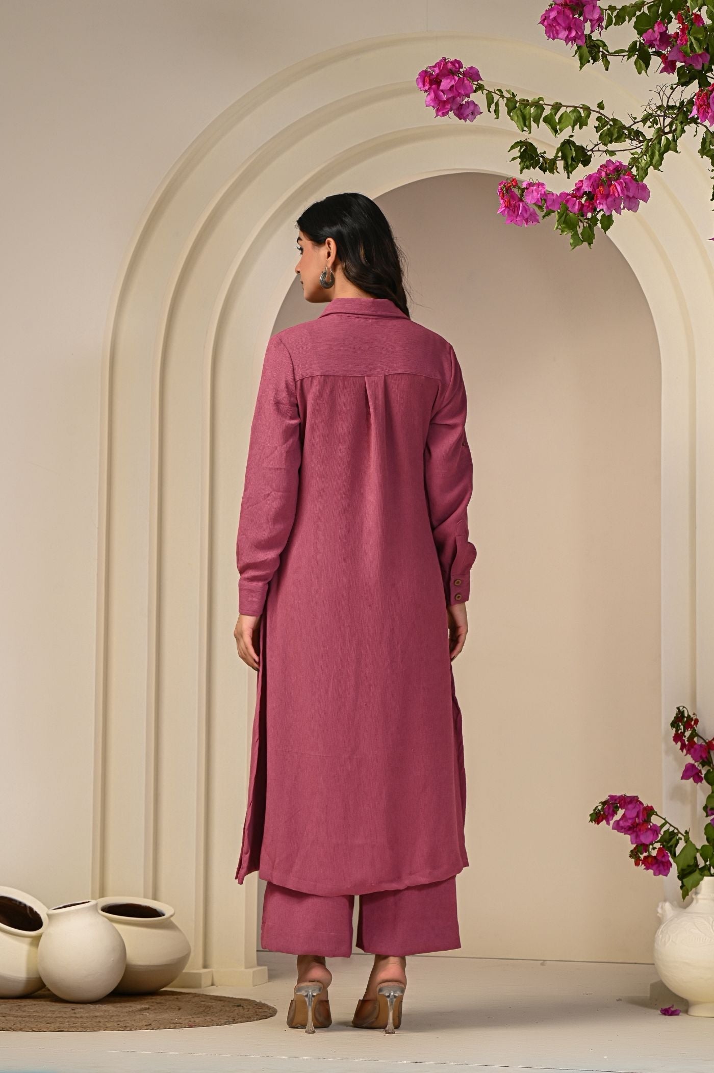 Neelufer Creation premium hammer fabric cord set