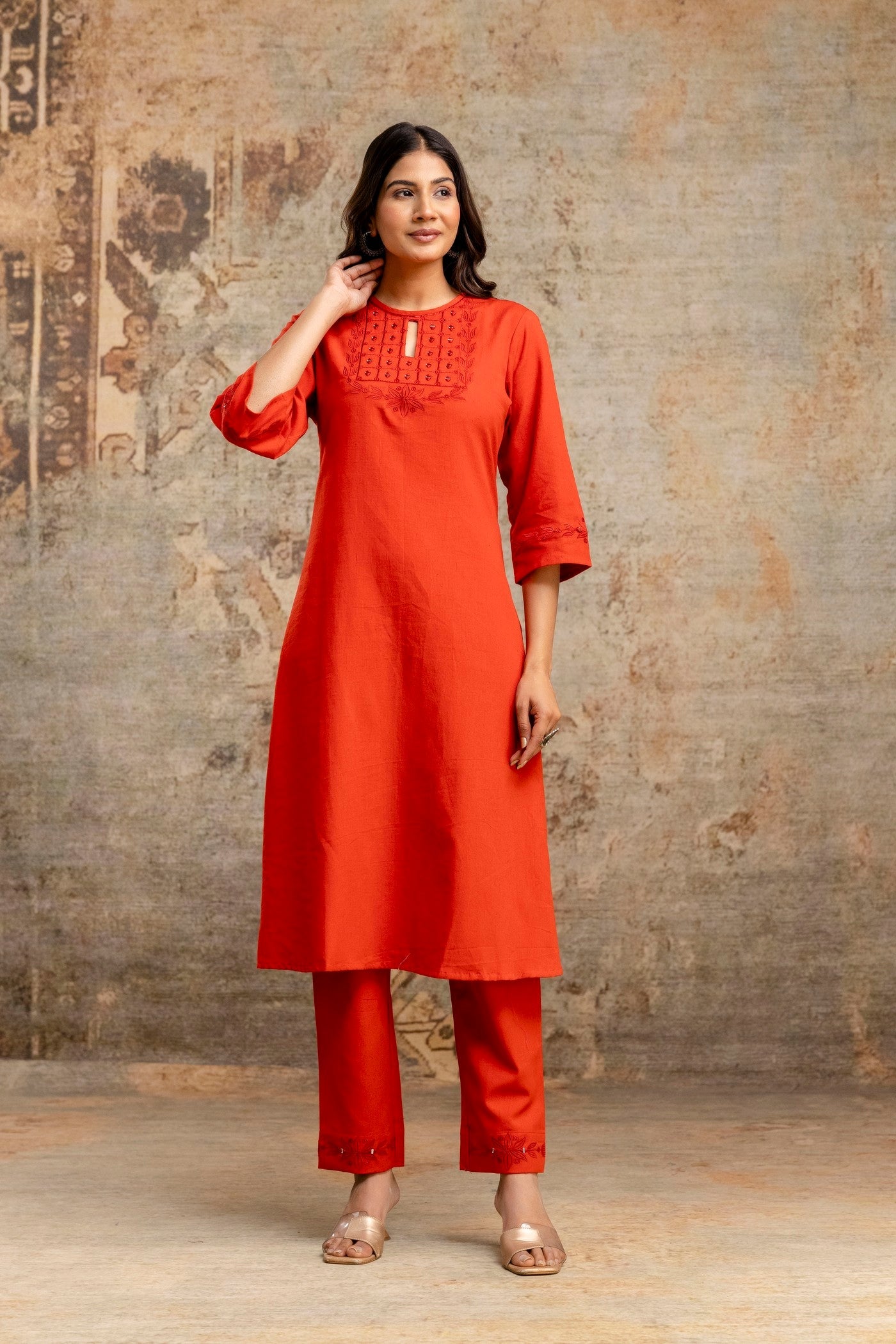 Cotton kurta set for bulk buyers Neelufer Creation