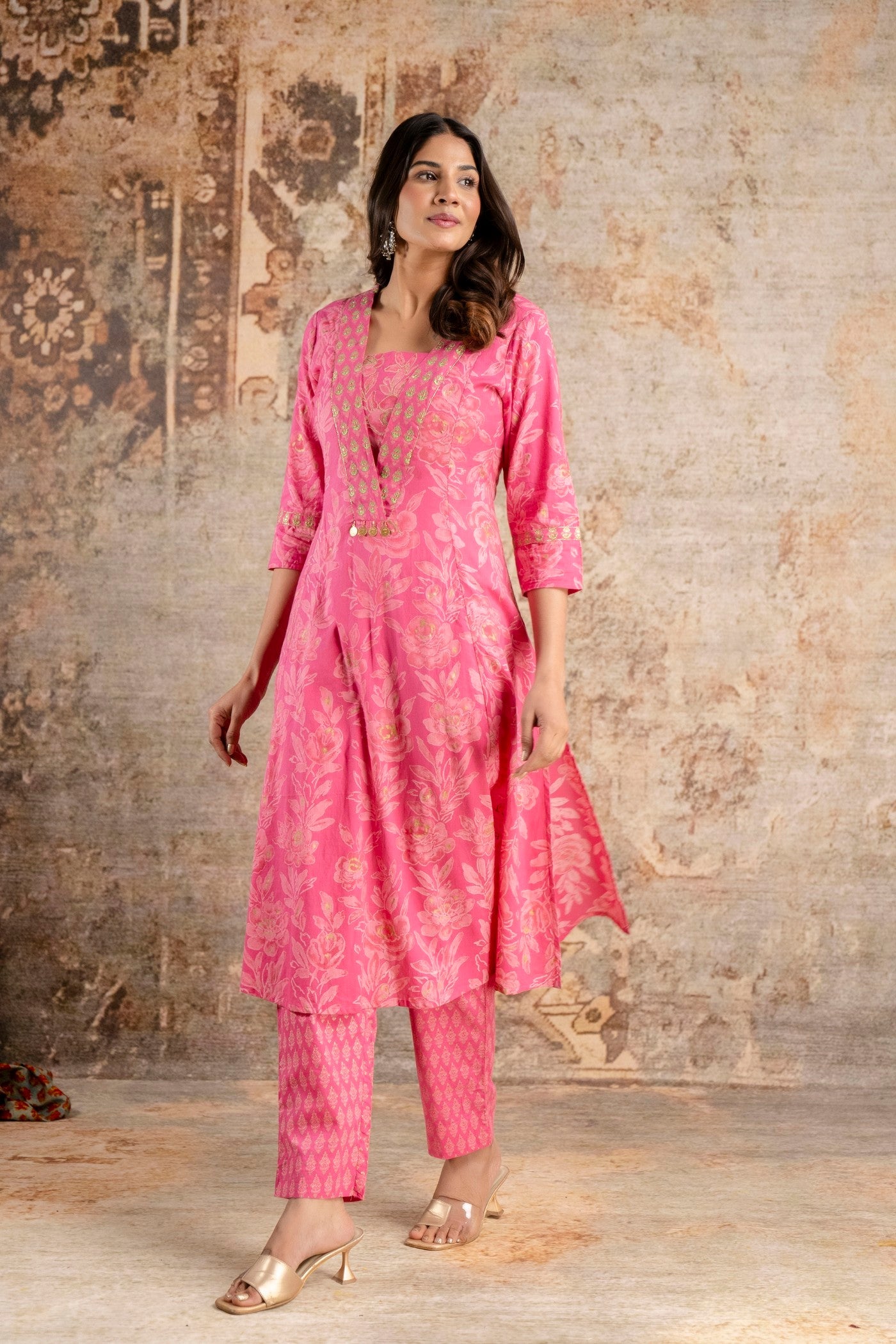 Boutique cotton kurta set Neelufer Creation