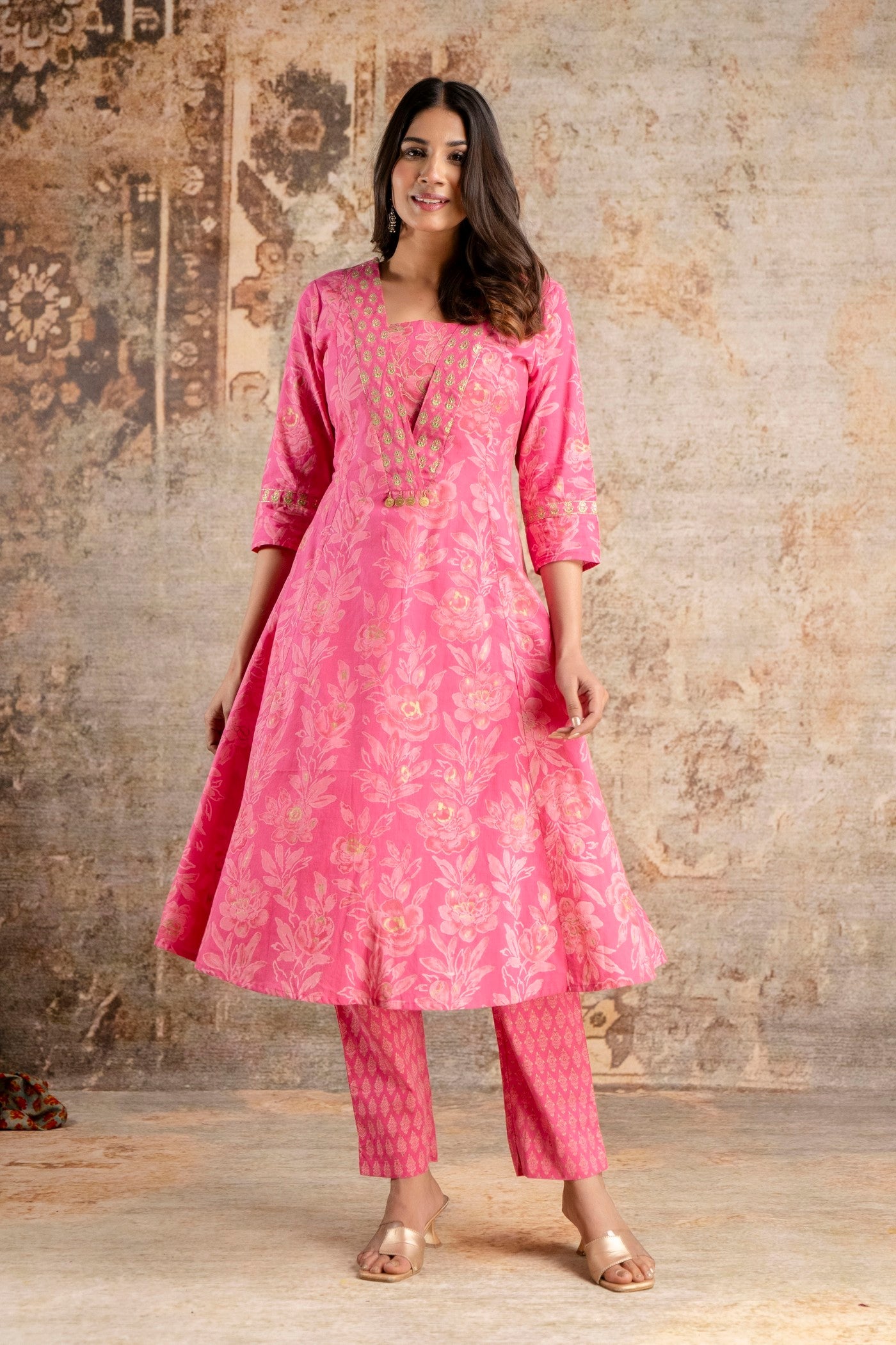Women wear cotton kurta set manufacturer