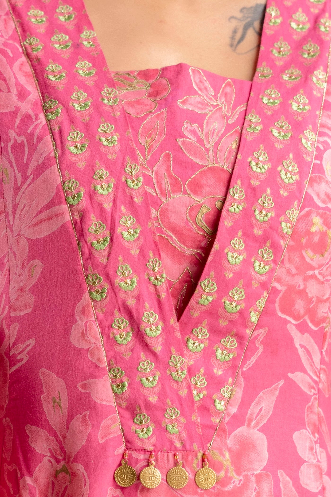 Printed cotton kurta set manufacturer India