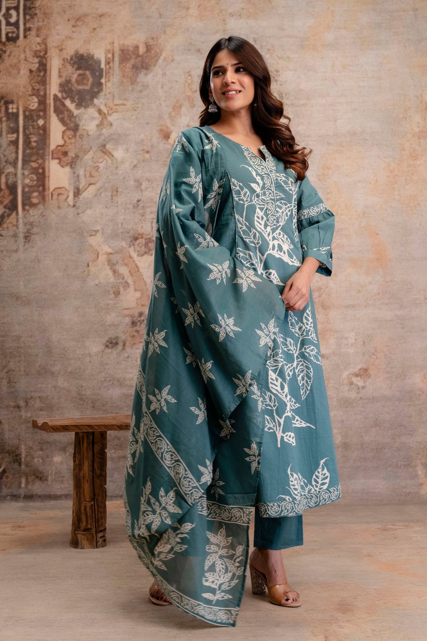 Women cotton suit set manufacturer India