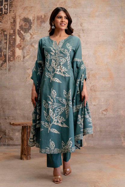 Neelufer Creation cotton dupatta set collection