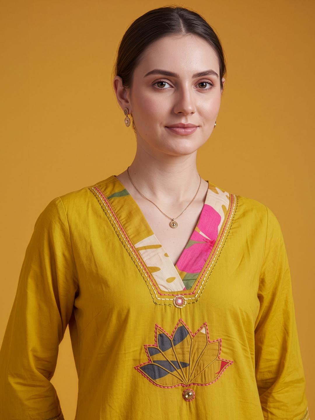 Cotton Kurta Set Wholesale Manufacturer India by Neelufer Creation