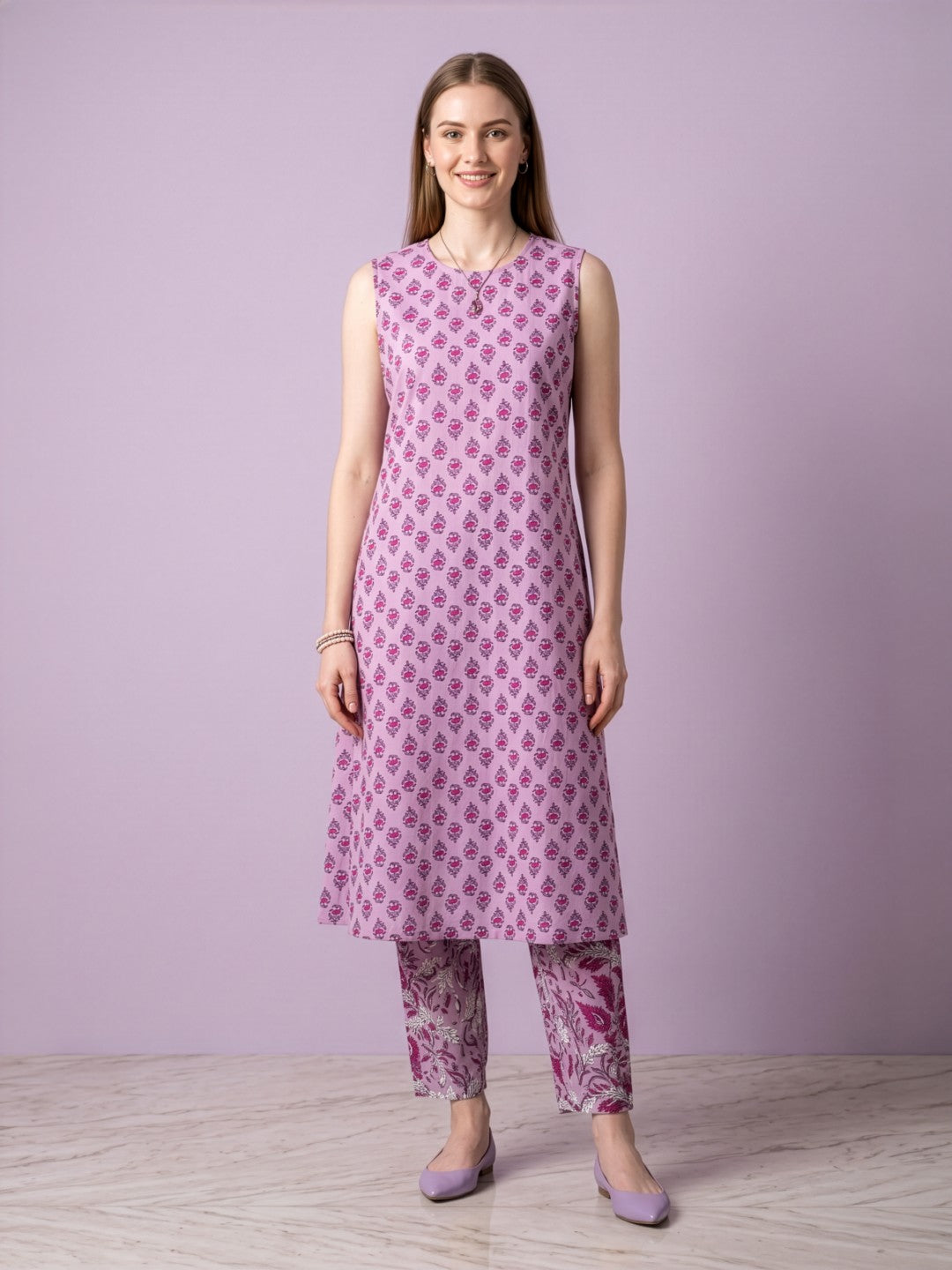 Pure Cotton Printed Kurta Pant Wholesale Manufacturer for Women Collections