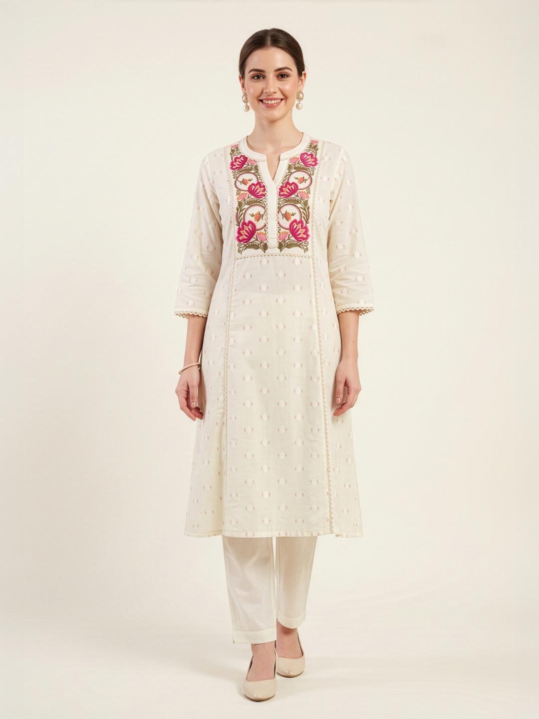 Eco friendly cotton kurti manufacturer India wholesale women clothing manufacturer