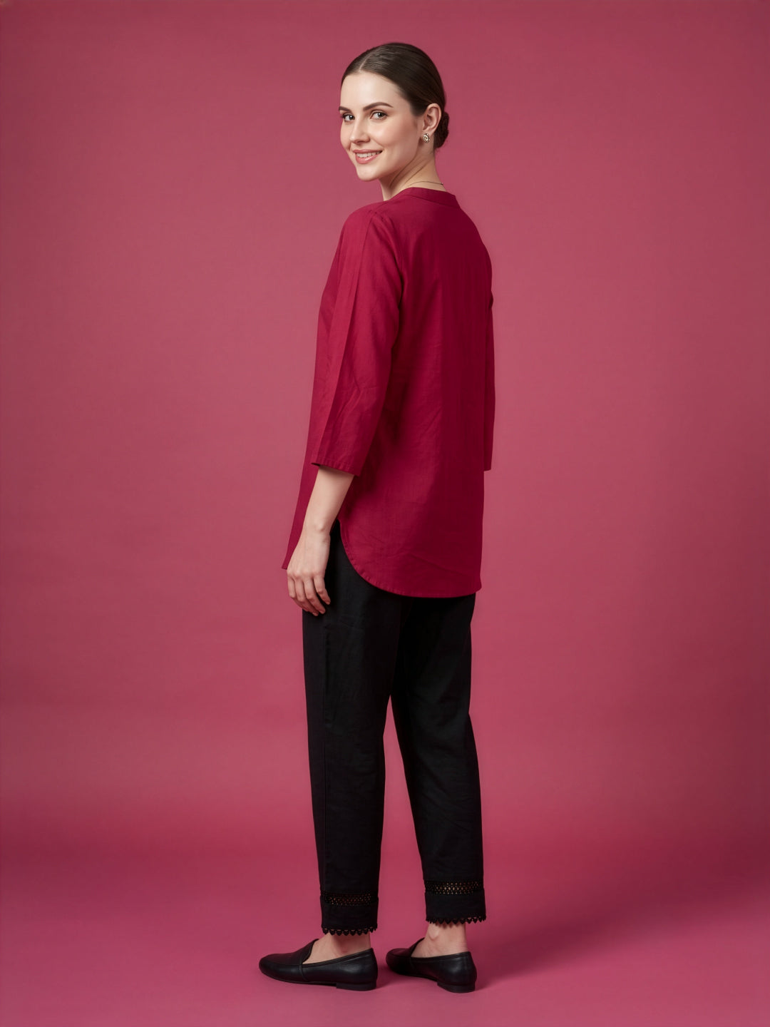 Wholesale women clothing manufacturer India pure cotton top
