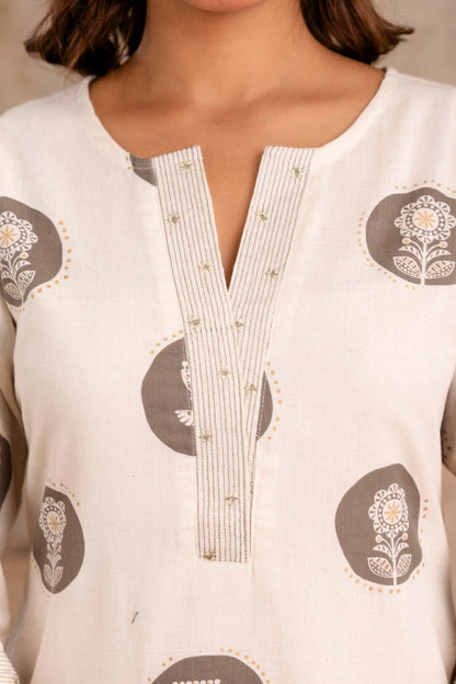 Boutique cotton kurta set Neelufer Creation