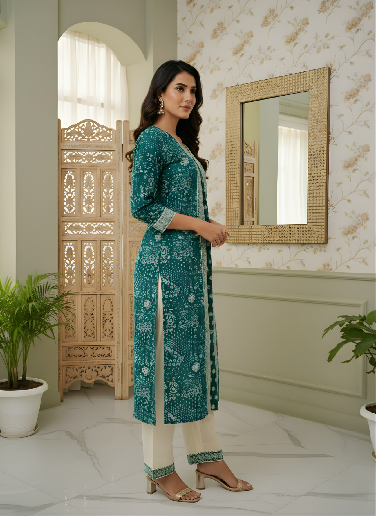 Neelufer Creation pure cotton kurta set women wholesale