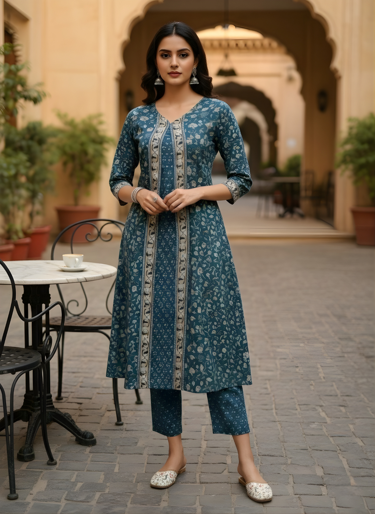 Neelufer Creation pure cotton kurta set women wholesale