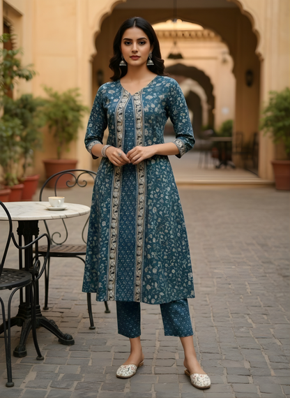 Neelufer Creation pure cotton kurta set women wholesale