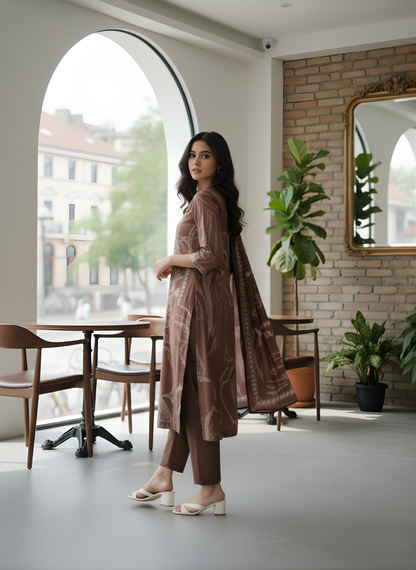 Cotton kurta set with dupatta wholesale women wear