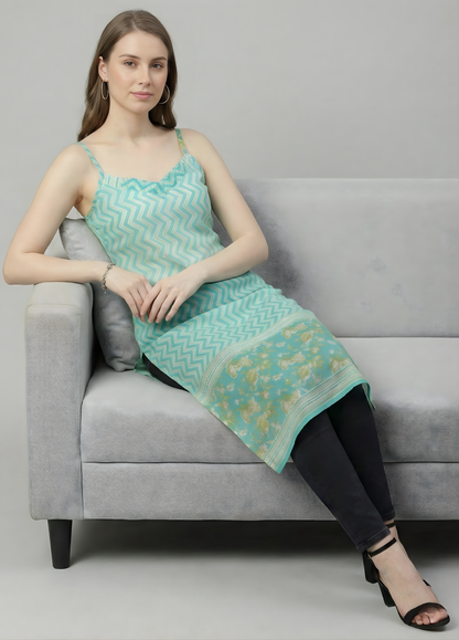Pure Mul Cotton Printed Kurti – Women Wear Wholesale Manufacturer