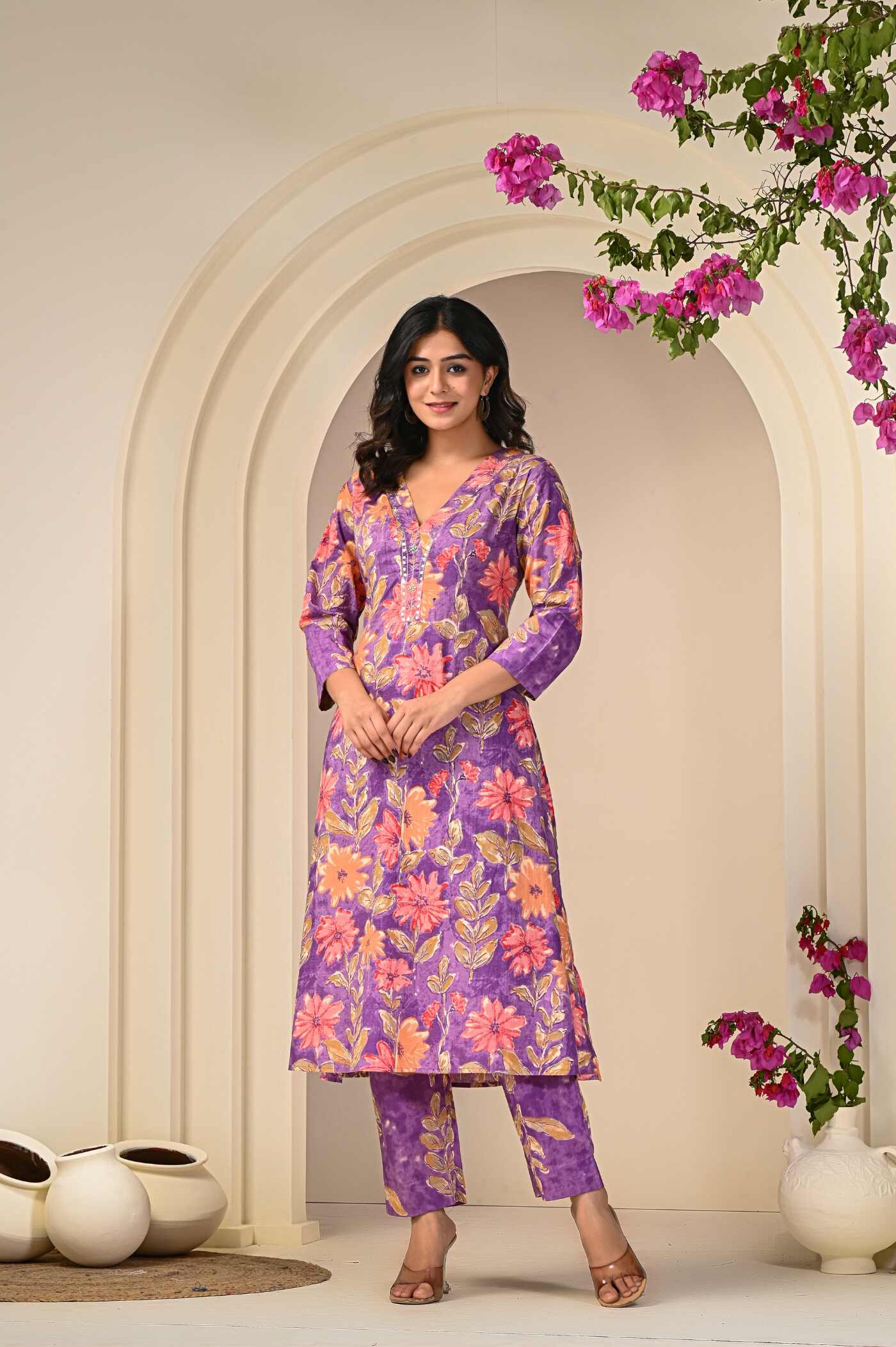 Kurta Set for Women - Elegant Ethnic Wear by Neelufer Creation