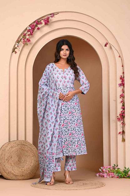Kurta Set for Women with Dupatta - Elegant Styles by Neelufer Creation