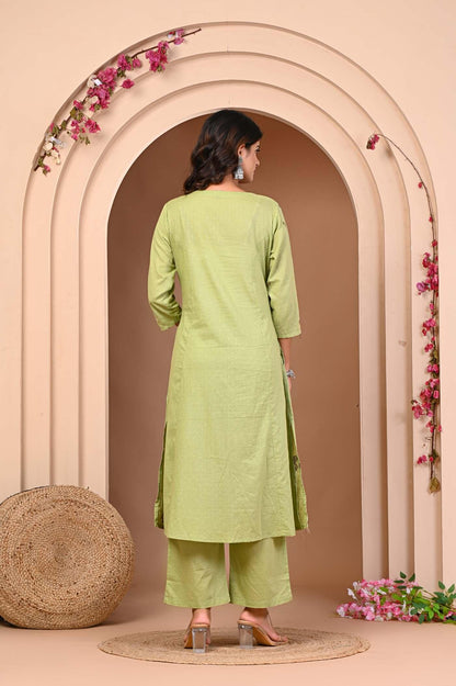 Women ethnic cotton kurta set wholesale supplier India | Neelufer Creation