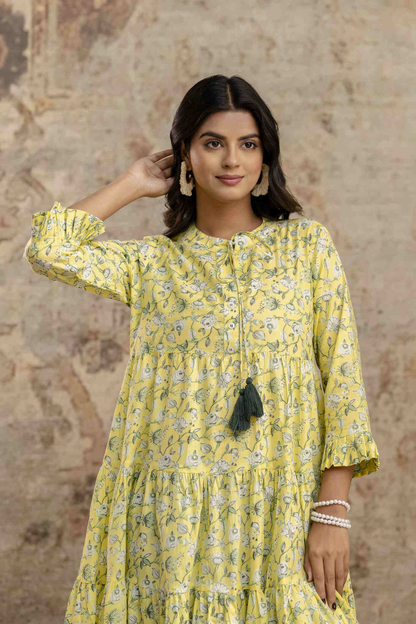 Neelufer Creation women midi dress manufacturer India