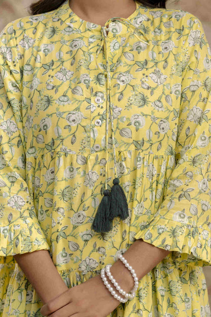 Neelufer Creation summer cotton midi dress