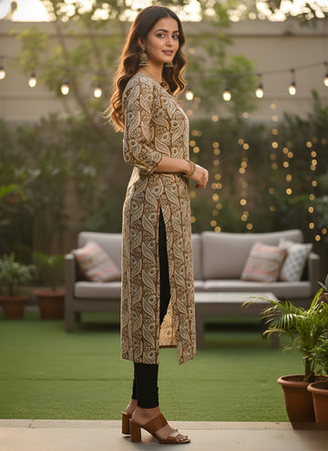 Pure Cotton Ethnic Printed Kurti – Women Wear Wholesale Manufacturer