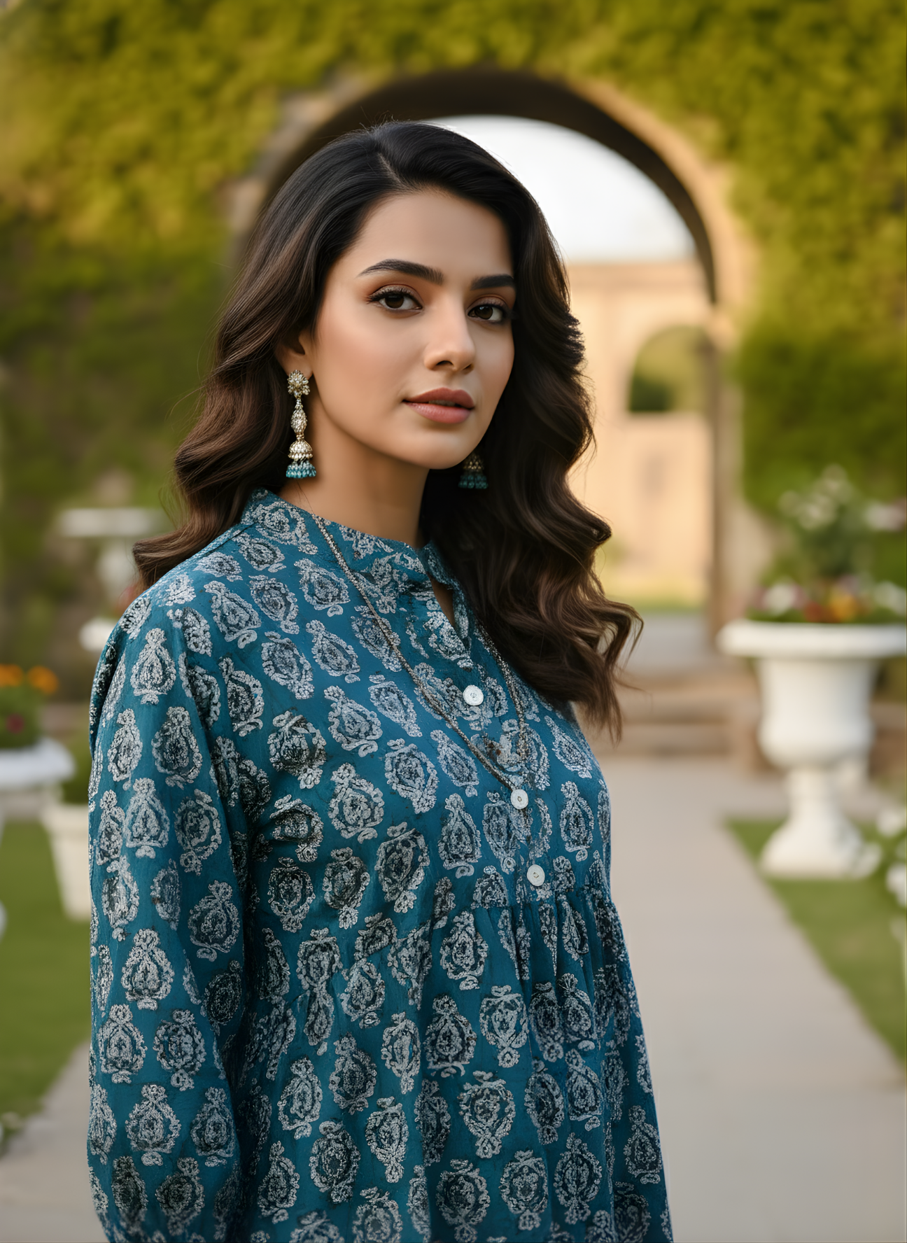 Jaipuri cotton top for women manufacturer India