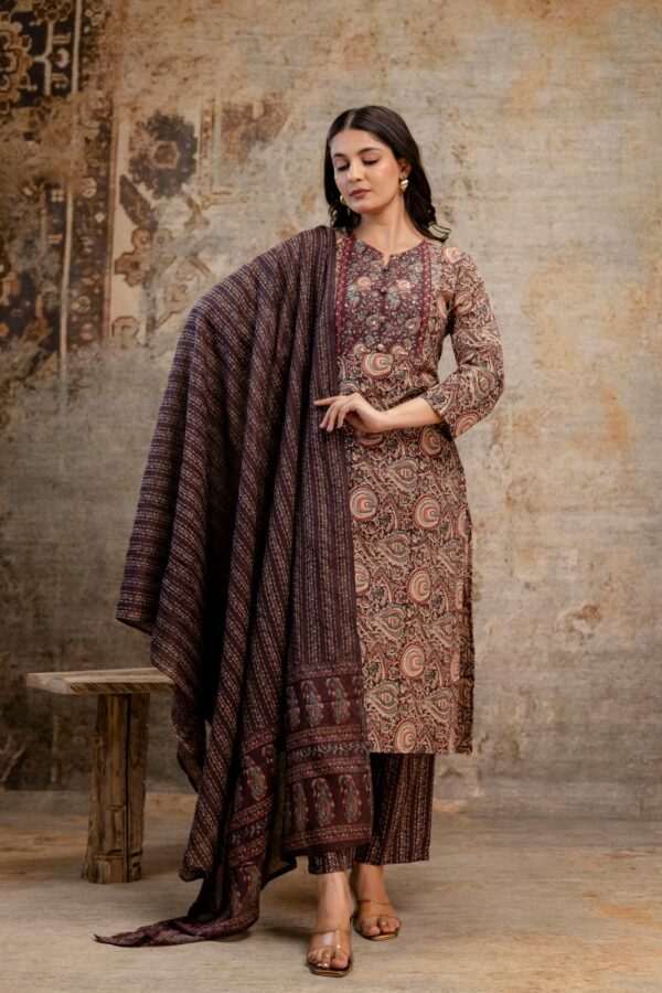 Ethnic Kurta Set with Dupatta